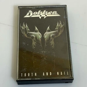 Dokken Tooth and Nail Elektra 1984 Audio Cassetta - Imagen 1 de 2