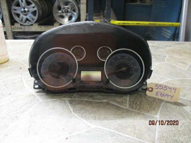 Suzuki SX4 2011-2012 (TRACCIÓN DELANTERA AUTOMÁTICA) VELOCÍMETRO TACÓMETRO CALIBRE GRUPO **97 K** Foto 1 de 4