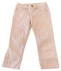 Vigoss Pink Capri Pants/Jeans, Cuffed, Girls Size 8, EUC - Picture 1 of 7