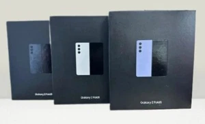 Original Samsung Galaxy Z Fold 5 caja vacía - con/sin accesorios - azul/negro - Imagen 1 de 13