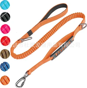 Retractable Dog Leash with Car Safety Belt Reflective Shock Absorbing Pet Lead - Picture 1 of 27