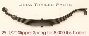 New trailer leaf spring -6 leaf slipper 4000lbs for 8000 lbs axle - 20042 - Bild 1 von 2