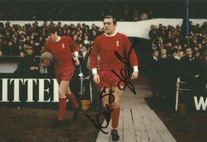 LIVERPOOL: IAN ST JOHN SIGNED 6x4 ACTION PHOTO+COA *LEGEND* - Picture 1 of 1