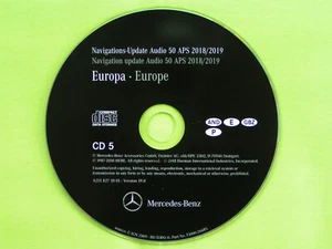 CD NAVIGATION MERCEDES BENZ AUDIO 50 APS SPANIEN PORTUGAL 2019 CLS E SLK NTG 1 - Bild 1 von 2