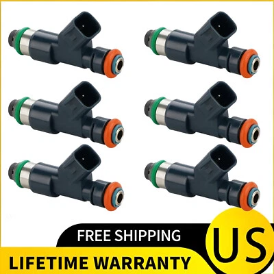 Juego de 6 inyectores de combustible para Volvo XC60 3,0 L turboalimentado 2010-2013 2015 2016 Foto 1 de 4