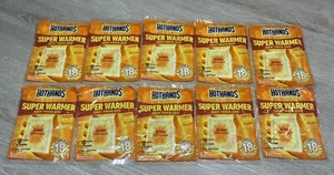 NEW Hot Hands Body & Hand Super Warmers Larger Size Lot Of 10 Packs Exp. 08/25 - Picture 1 of 4