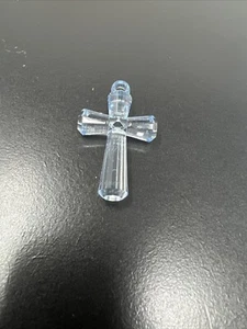 2" Acryl Blau Kreuz 3D mit Reifen 4er Pack - Bild 1 von 3