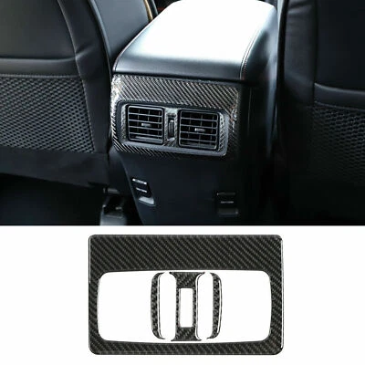 Tampa de saída de ventilação traseira interna de fibra de carbono vinil acabamento para Toyota 4Runner - Imagem 1 de 4