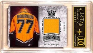 Ray Bourque 2018 Sport Kings Legends Memorabilia Jersey Card #LSM-1 ASG 10 #BN