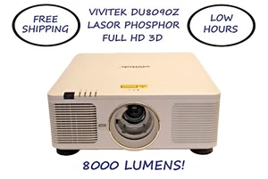 Vivitek DU8090Z Large Venue HD HDMI WUXGA 1080p Laserprojektor - 8000 Lumen! - Bild 1 von 4
