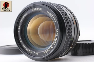 [A MINT] Minolta MC Rokkor PG 50mm f/1.4 Standard Prime Lens SR Mount From JAPAN - Image 1 of 4
