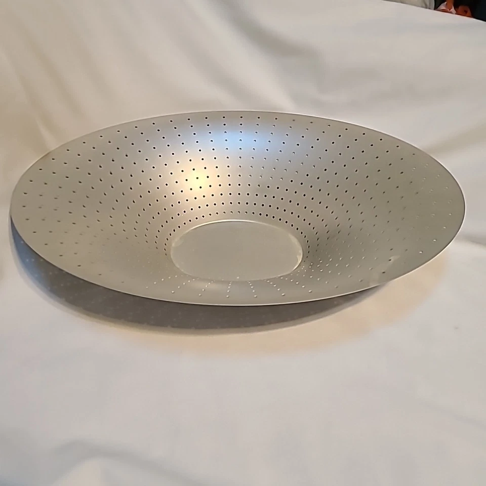 Frutero mate de acero inoxidable Alessi hecho en Italia Francesca Amfitheatrof moderno Foto 1 de 4