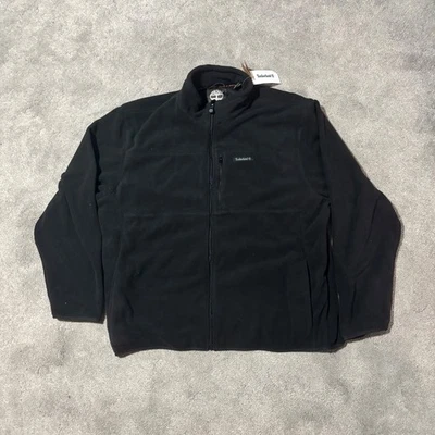 Timberland Nuevo Pullover Negro Cremallera 2XL Hombre Informal Foto 1 de 4