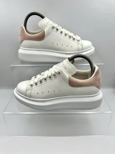 Original Authentic Alexander McQueen Oversized White Suede Beige UK 3 - EU 36 - Bild 1 von 5