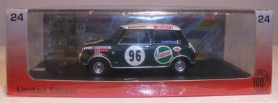 Spark 1:43 100SPA04 BMC Mini Cooper 1000S Class Winner Spa 24 1969 Vemaeve/Baker - Image 1 of 4