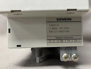 Siemens 6SN1123-1AB00-0CA0 Simodrive Lt-modul 2x50a módulo de alimentación 2 ejes - Imagen 1 de 5