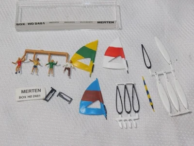 HO people 4 set MERTEN 2481 WINDSURFER - Image 1 of 2