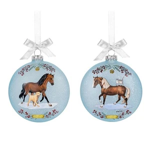 Breyer Horse Christmas Present HORSE 2025 NEW Signature Ornament - Picture 1 of 1