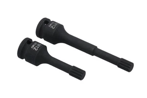 Laser Tools M12 1/2"D Triple Square Impact Spline Bit Socket Set XZN multi 8865 - Picture 1 of 1