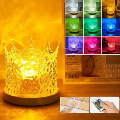 16 Farben RGB Nordlicht Lampe Farbwechsel Wasserwellen Projektor LED Nachtlicht - Bild 1 von 4