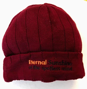 ETERNAL SUNSHINE OF THE SPOTLESS MIND Promo Strickmütze RAR! - Bild 1 von 5