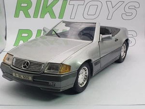Mercedes Benz 500 SL Maisto 1/18 Argento 1989 - Foto 1 di 6