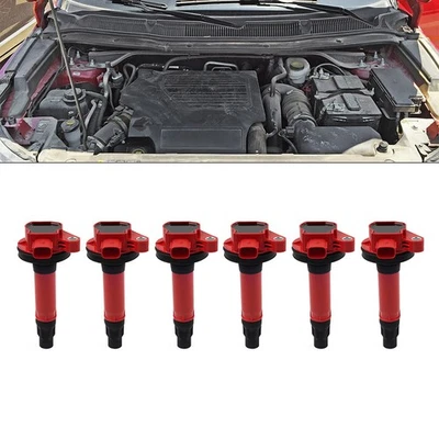 6PCS Ignition Coil UF553 For Ford Edge Explorer Mustang For For Mazda - Image 1 of 4