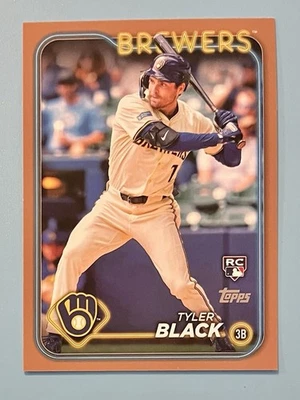 2024 Topps Update Gold /2024 Rookie RC Tyler Black #US144 - Image 1 of 2
