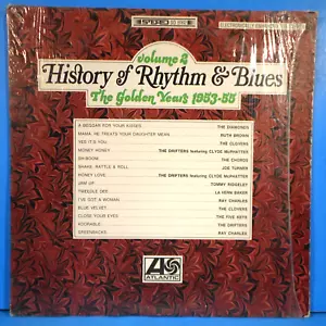 HISTORY OF RHYTHM & BLUES VOL 2 THE GOLDEN YEARS 1968 ORIGINAL SHRINK VG/VG+!!B - Picture 1 of 5