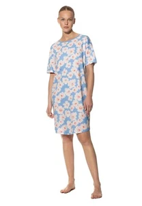 mey Caja Sleepshirt, manica corta, cotone, da donna - Foto 1 di 3
