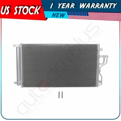 3864 For 2010-2015 Hyundai Tucson 2011-2016 Kia Sportage Aluminum A/C Condenser - Image 1 of 4