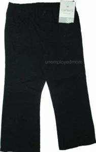 Girls Trousers Black Long Pants 2T Bottoms Toddler Carters Heart Shaped Pocket - Picture 1 of 10