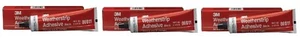 3M 8011 Fast Drying Weatherstrip Adhesive 08011 Black (3 Tubes) - Picture 1 of 1