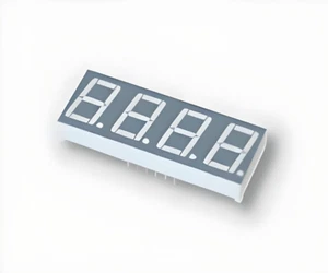 10 X F511SURWA/S530 Módulo de Pantalla Everlight LED 4 Char Numérico Rojo 12-DIP - Imagen 1 de 1