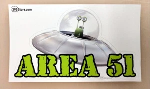 Calcomanía adhesiva alienígena Área 51 Carretera Extraterrestre Nevada 375 - Imagen 1 de 1