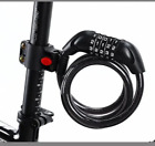 Câble Serrure antivol acier pour vélo moto à 5 chiffres digicodes 12mm épaisseur