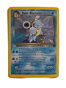 Pokémon TCG Dark Blastoise Team Rocket 3/82 Holo Rare LP - Picture 1 of 4