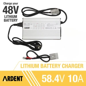 48V 10A Lithium Battery Charger - Picture 1 of 3