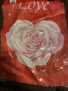 Toland Home Garden Heart Rose 2-Sided Garden flag - Picture 1 of 1