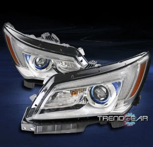 FOR 2014 2015 2016 BUICK LACROSSE FACTORY STYLE CHROME PROJECTOR HEADLIGHTS LAMP - Picture 1 of 4