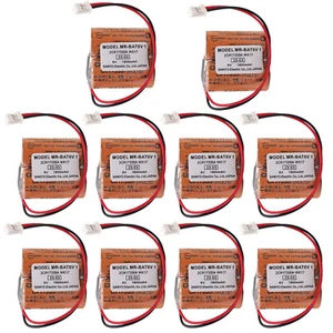 10 Pack MR-BAT6V1 2CR17335A WK17 6V 1800mAh Battery for Mitsubishi with Plug - Picture 1 of 7