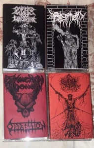 Black Metal Tape Lot - Picture 1 of 3
