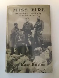 Miss Fire by Rootham, 1946, 1st Edition, British Mission Michailovich, VG HB - Picture 1 of 3