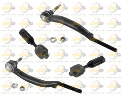 4 piezas extremos de barras de amarre interiores exteriores para Isuzu Ascender S Sport 4,2 L nuevo kit de dirección Foto 1 de 3