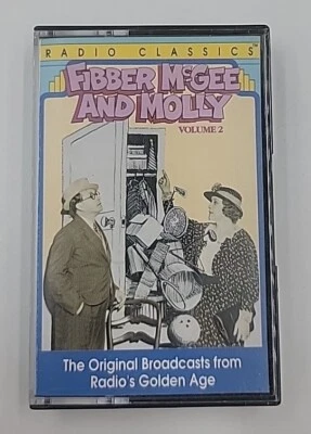 Fibber McGee And Molly: Volume 2 (Cassette Tape) VG Condition  - Image 1 of 4
