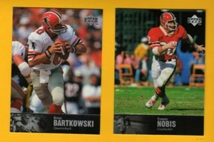 Juego Upper Deck Legends Atlanta Falcons 1997 Steve Bartkowski Tommy Nobis - Imagen 1 de 1