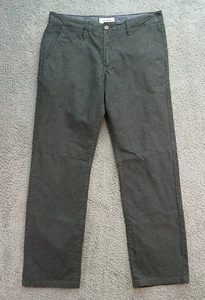 Flag & Anthem Chino Hose Herren W32 x L30 anthrazit grau gerades Bein Baumwolle - Bild 1 von 8