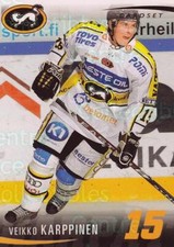 2009-10 Finnish Cardset #107 Veikko Karppinen