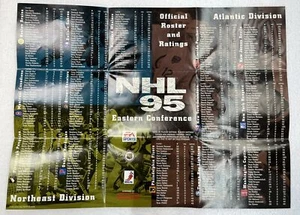 NHL 95 Hockey [P-SNS-ANHE-USA] Poster Insert NUR - Bild 1 von 2