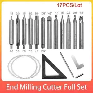 Full Set End Mills Cutter for All Vertical Key Copy Cutting Duplicating Machine - Picture 1 of 7
